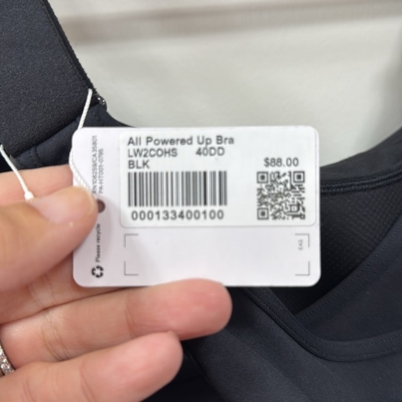 Lululemon All Powered Up Bra 40 DD - Picture 5 of 5